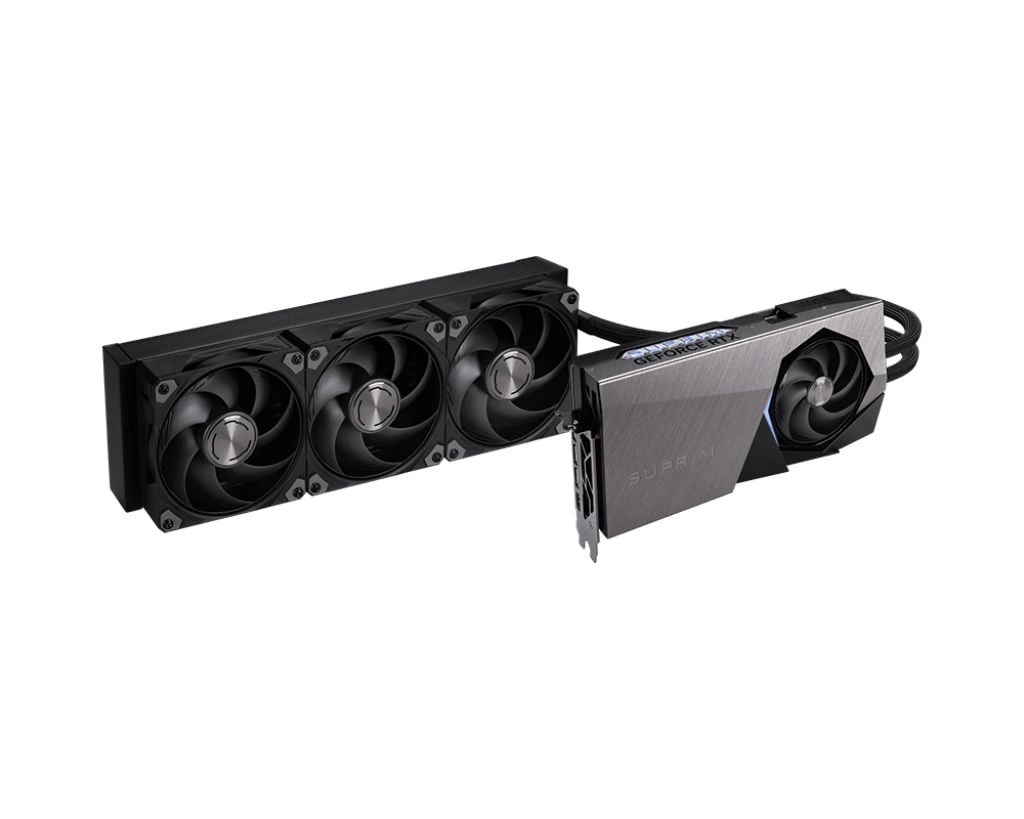 MSI MSI 32GB RTX 5090 Suprim Liquid SOC (PRE ORDER) GEFORCE RTX 5090 32G SUPRIM LIQUID SOC GPU MSI 32GB RTX 5090 Suprim Liquid SOC (PRE ORDER)