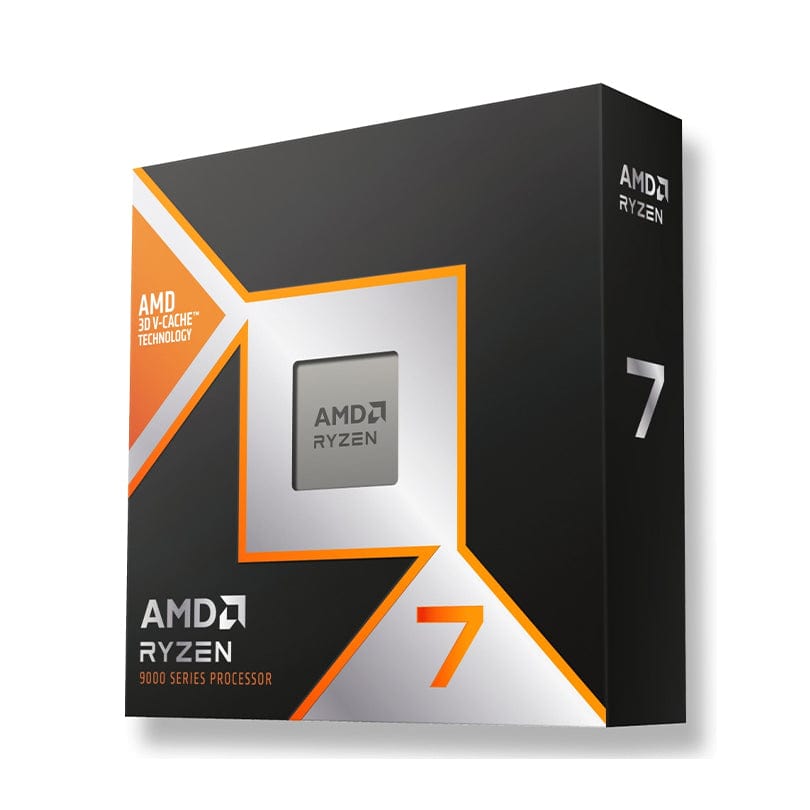 AMD AMD Ryzen 7 9800X3D - 8 cores - 4.7GHz (Boosts to 5.2GHz) 100-100001084WOF CPU AMD Ryzen 7 9800X3D - 8 cores - 4.7GHz (Boosts to 5.2GHz)