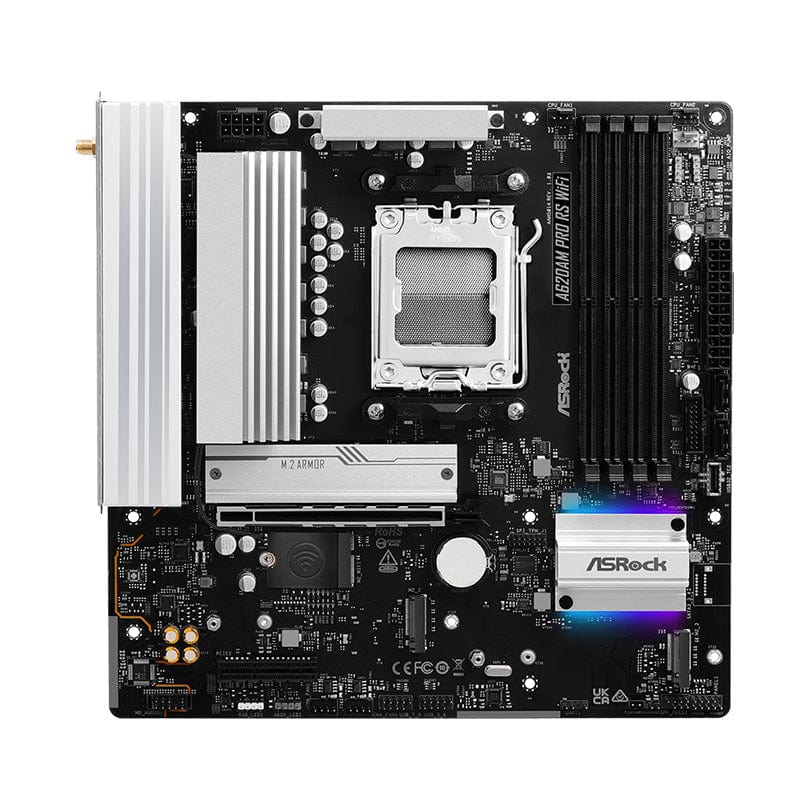 ASRock ASRock A620AM Pro RS WiFi Motherboards ASRock A620AM Pro RS WiFi