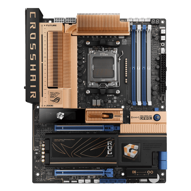 ASUS ASUS ROG CROSSHAIR 2006 X870E 90MB1PP0-M0EAY0 Motherboards ASUS ROG CROSSHAIR 2006 X870E