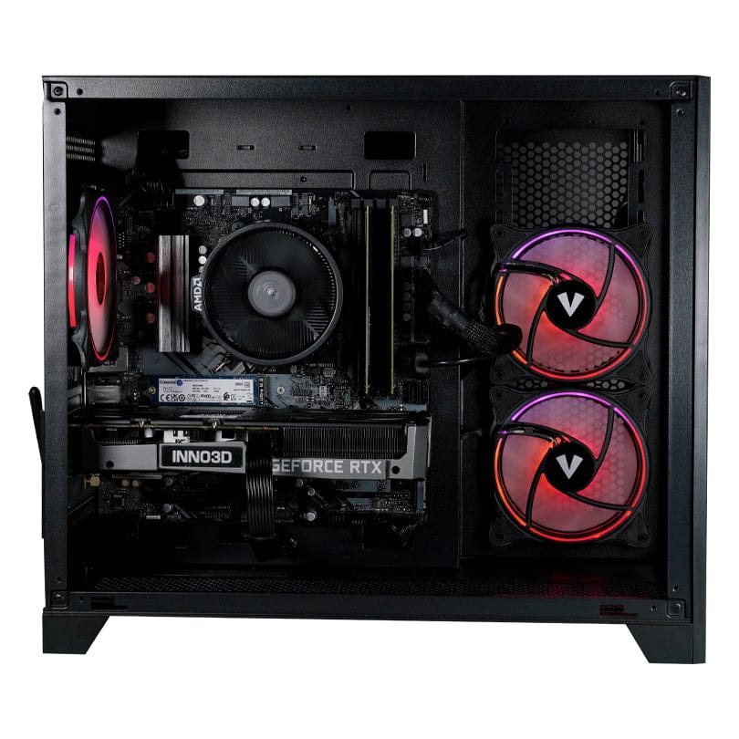 Utopia Computers Core | Advanced Prebuilt-Advanced Pre-Build Core | Advanced Gaming PC - Ryzen 5 5600X, RTX 3050, 16GB RAM, 500GB