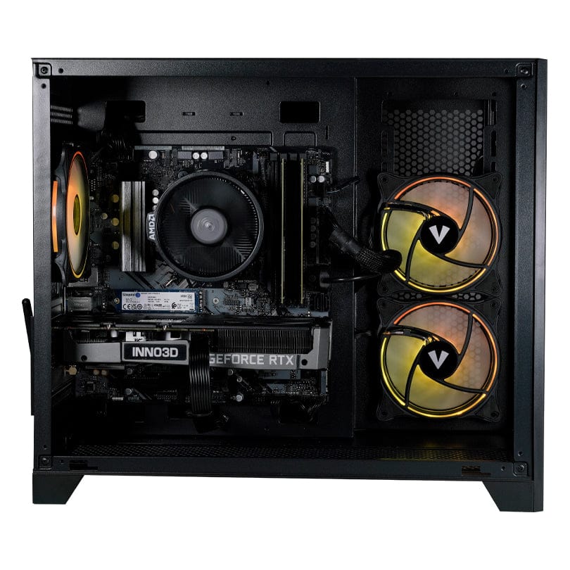 Utopia Computers Core | Advanced Prebuilt-Advanced Pre-Build Core | Advanced Gaming PC - Ryzen 5 5600X, RTX 3050, 16GB RAM, 500GB