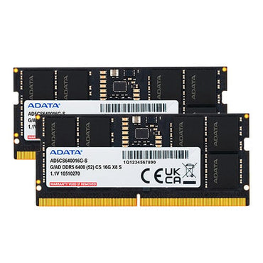 Lexar Double Memory to 32GB DDR5 SoDimm (2x16GB) Memory Double Memory to 32GB DDR5 SoDimm (2x16GB)