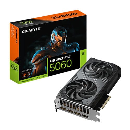 Utopia Computers Gigabyte  Windforce 8GB RTX 5060 OC GPU Gigabyte  Windforce 8GB RTX 5060 OC