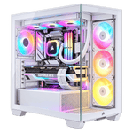 Corsair Corsair 2800X RS-R ARGB - White CC-9011348-WW Chassis- Desktop Corsair 2800X RS-R ARGB - White