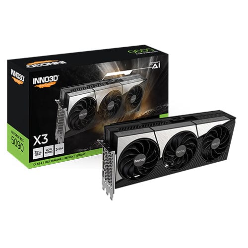 Inno3D 32GB INNO3D GeForce RTX 5090 X3 N50903-32D7X-17593928 GPU 32GB INNO3D GeForce RTX 5090 X3