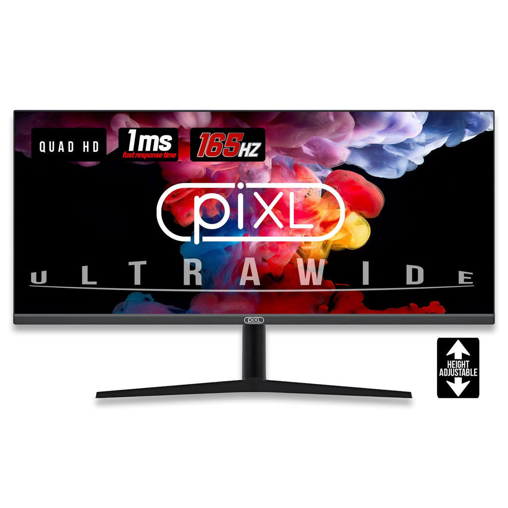 piXL 34" piXL - 3440 x 1440, 165Hz, Ultrawide IPS Panel, 1MS MOPIX-CM34G3 Monitor 34" piXL - 3440 x 1440, 165Hz, Ultrawide IPS Panel, 1MS