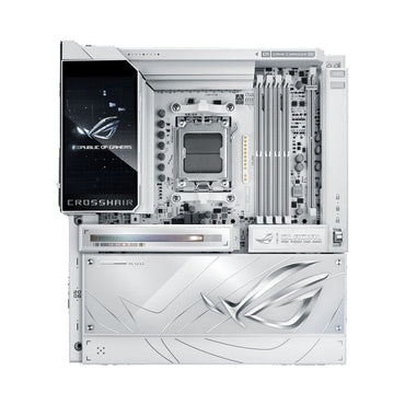 MSI ASUS ROG CROSSHAIR X870E GLACIAL Front View