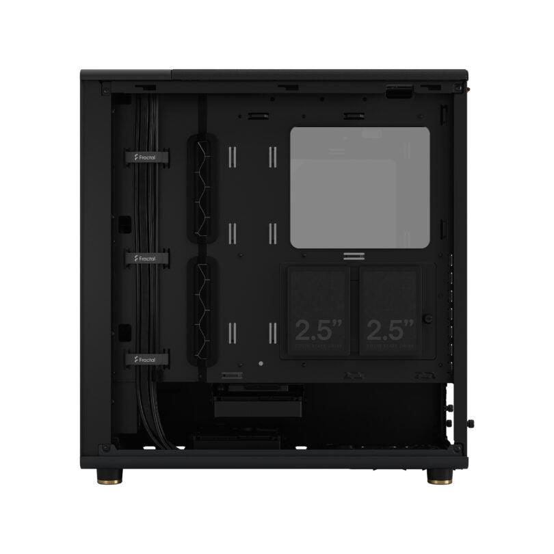 Fractal Design Fractal North - Black & Tempered Glass FD-C-NOR1C-02 Chassis- Desktop