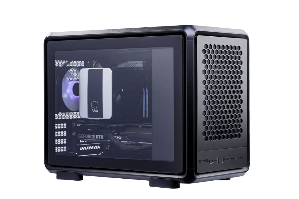 CoolerMaster Cooler Master MasterFrame 400 Mesh Black MF400M-KHNN-S00 Chassis- Desktop Cooler Master MasterFrame 400 Mesh Black
