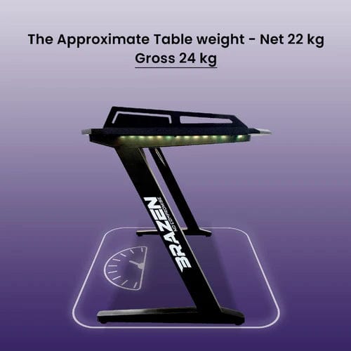 Brazen Table BraZen Esports Pro RGB Gaming Table – Utopia Computers