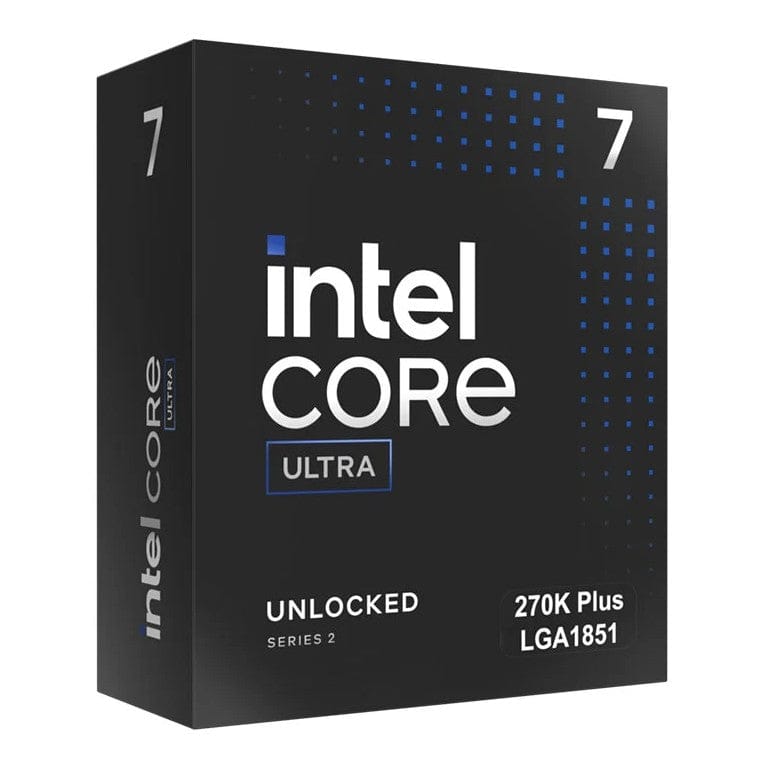 Intel Intel Core Ultra 7 270K+ - 24 Cores - 3.7GHz (Boosts to 5.5GHz) BX80768270K CPU Intel Core Ultra 7 270K+ - 24 Cores - 3.7GHz (Boosts to 5.5GHz)