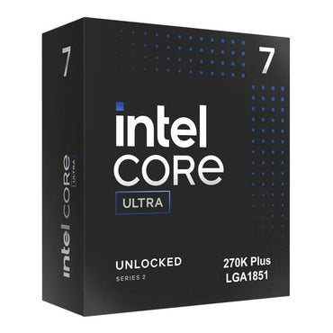Intel Intel Core Ultra 7 270K+ - 24 Cores - 3.7GHz (Boosts to 5.5GHz) BX80768270K CPU Intel Core Ultra 7 270K+ - 24 Cores - 3.7GHz (Boosts to 5.5GHz)