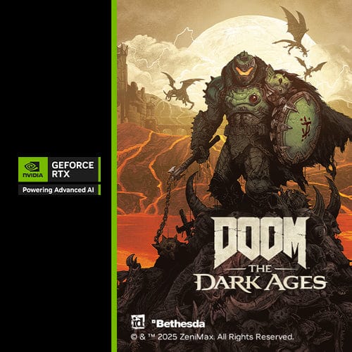 Utopia Computers Doom: The Dark Ages Game Code (RTX 5070+) Doom:The Dark Ages Promo Promotions Doom: The Dark Ages Game Code (RTX 5070+)