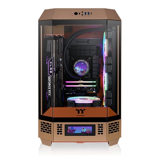 Thermaltake Thermaltake The Tower 300 - Gravel Sand CA-1Y4-00SGWN-00 Chassis- Desktop Thermaltake The Tower 300 - Gravel Sand