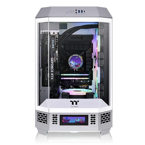 Thermaltake Thermaltake The Tower 300 - Limestone CA-1Y4-00SIWN-00 Chassis- Desktop Thermaltake The Tower 300 - Limestone