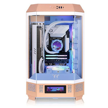 Thermaltake Thermaltake The Tower 300 - Peach Fuzz CA-1Y4-00SKWN-00 Chassis- Desktop Thermaltake The Tower 300 - Peach Fuzz