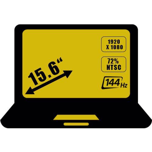 15.6" Matte 72% NTSC 144Hz (1920x1080) - Utopia Computers