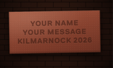 Utopia Computers Personalised Engraved Brick LYM-BRICK Legacy Reward Personalised Engraved Brick (opens full size in a new tab)