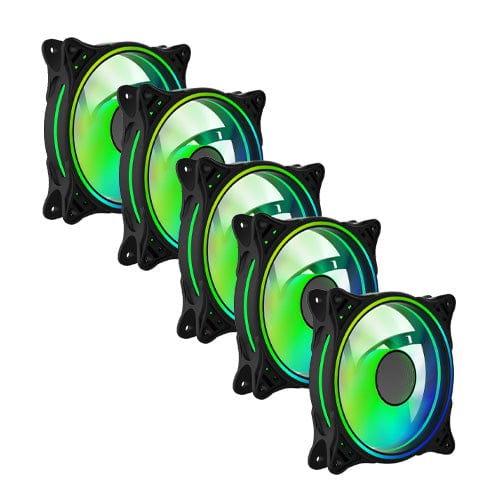 VIDA 6x 120mm ARGB Fan Pack - Black INFINITY01-BLK PACKx6 Case Fans