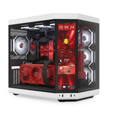 HYTE HYTE Y70 Touch Infinite - White/Black CS-HYTE-Y70TI-WB Chassis- Desktop HYTE Y70 Touch Infinite - White/Black