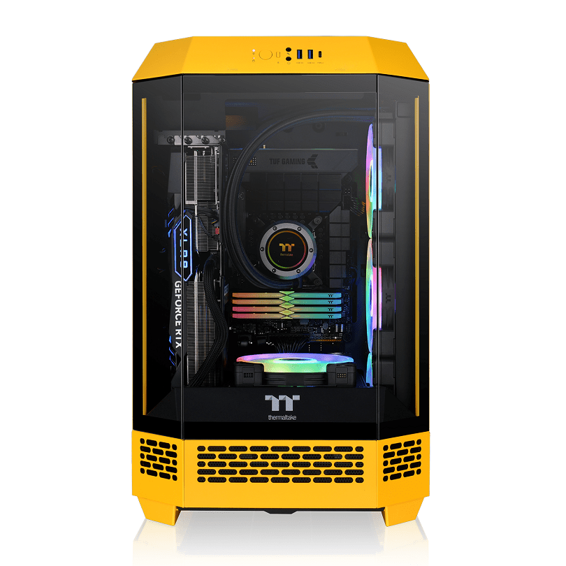 Thermaltake Thermaltake The Tower 300 - Bumblebee CA-1Y4-00S4WN-00 Chassis- Desktop