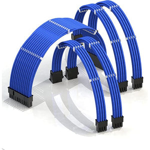 Utopia Computers 2020 Braided Internal Cabling Kit - Solid Colour Core System Upgrades