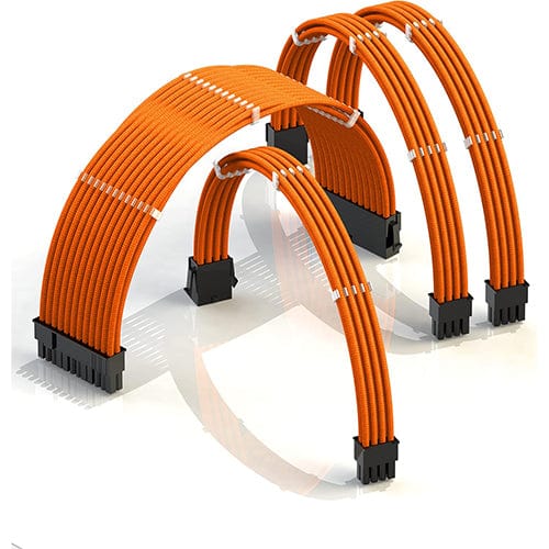 Utopia Computers 2020 Braided Internal Cabling Kit - Solid Colour Core System Upgrades