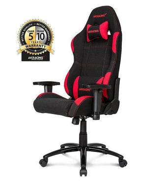 AKRacing Core Series EX BLACK/RED Gaming Chair - Utopia Computers
