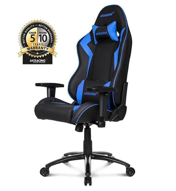 AK Racing AKRacing Core Series SX BLACK/BLUE Gaming Chair AK-SX-BL Gaming Chair