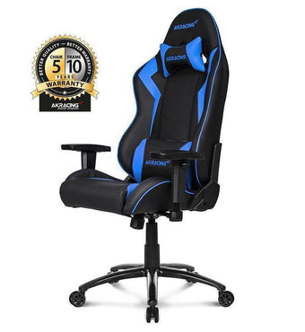 AKRacing Core Series SX BLACK/BLUE Gaming Chair - Utopia Computers