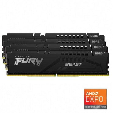 64GB Kingston FURY Beast DDR5 6000MHz (4x16GB) - Utopia Computers