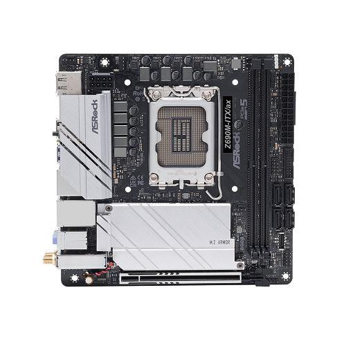 Asus AsRock Z690M-ITX/AX 90-MXBHY0-A0UAYZ Motherboards