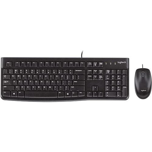 Logitech Logitech MK120 Wired Keyboard and Mouse Set Logitech MK120 Keyboards
