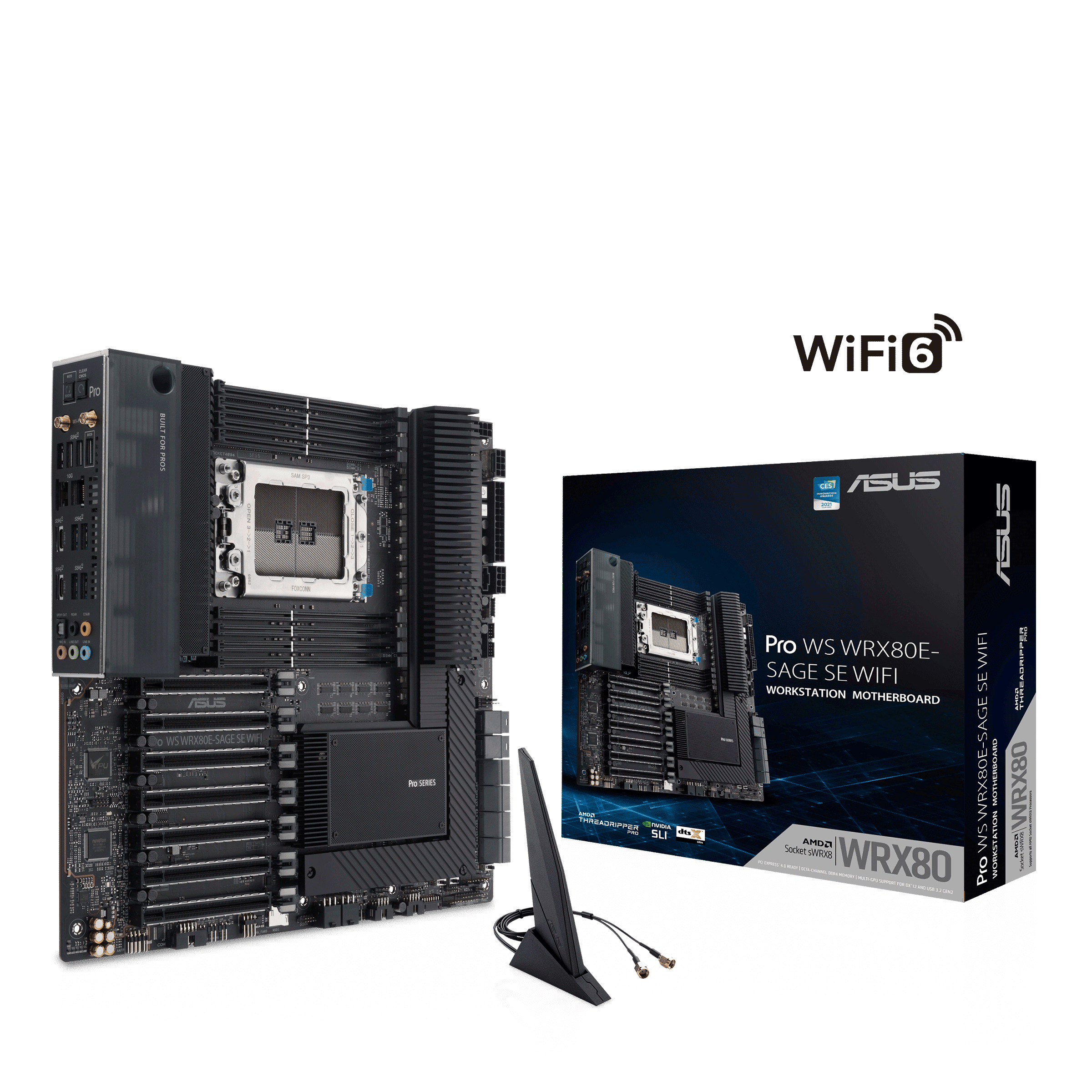 ASUS AMD Threadripper Pro WRX80E-SAGE SE - Utopia Computers