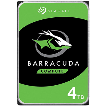 Seagate HDD Desktop BarraCuda Hard Drive 4TB, 256MB Cache